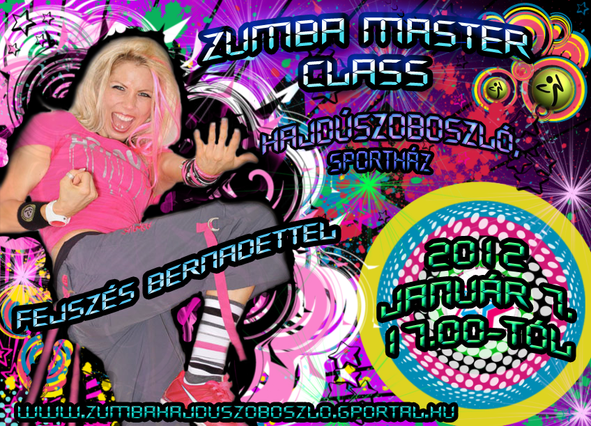Zumba Master Class Hajdszoboszln, Fejszs Bernadettel